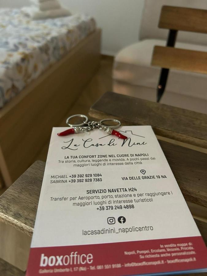 Apartamento La Casa Di Nini Napoli Centro Exterior foto